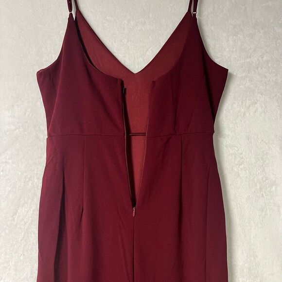 Lulus We Belong Together Burgundy Maxi Dress Size XL New - Picture 7 of 15